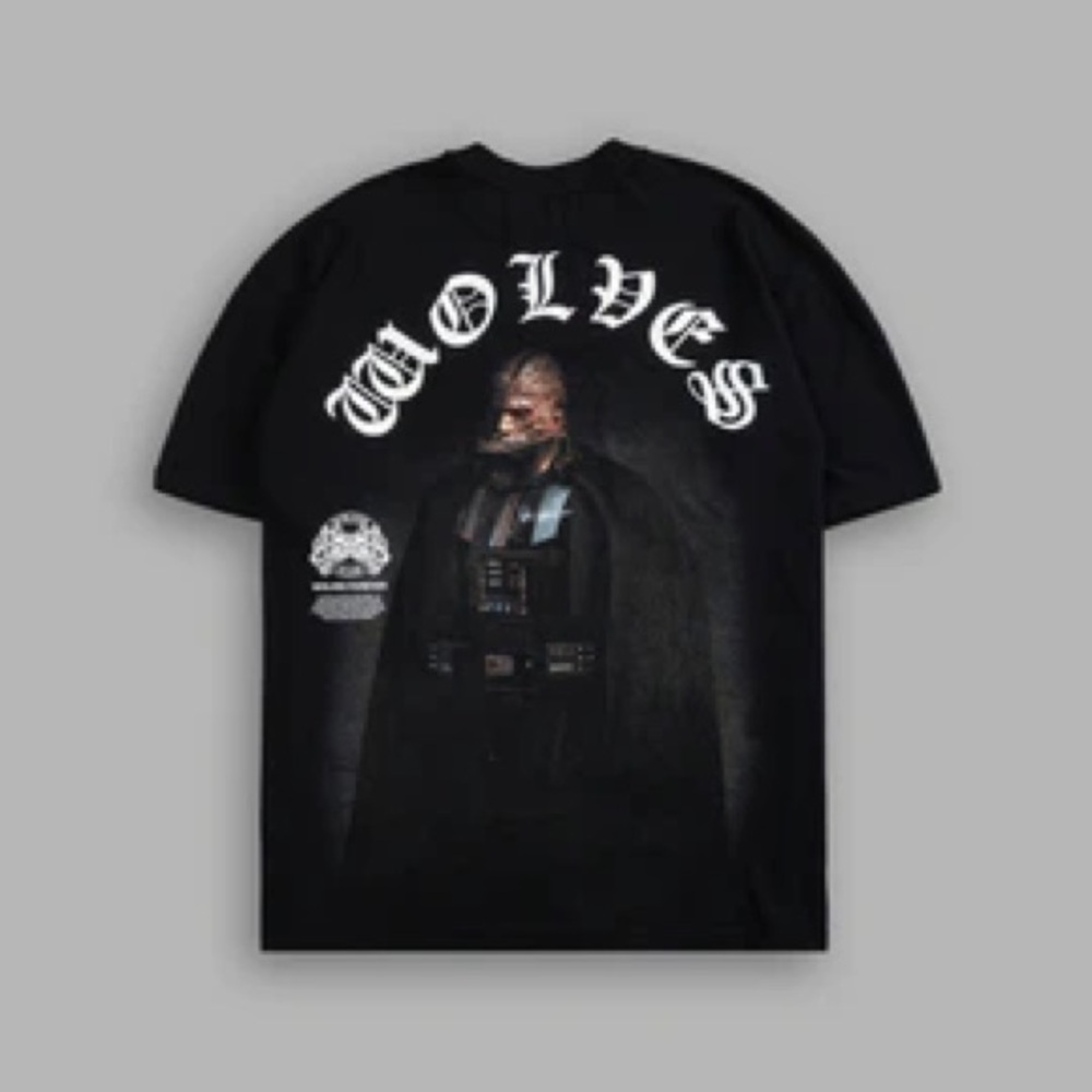 SCORCHED "PREMIUM" OVERSIZED TEE IN black